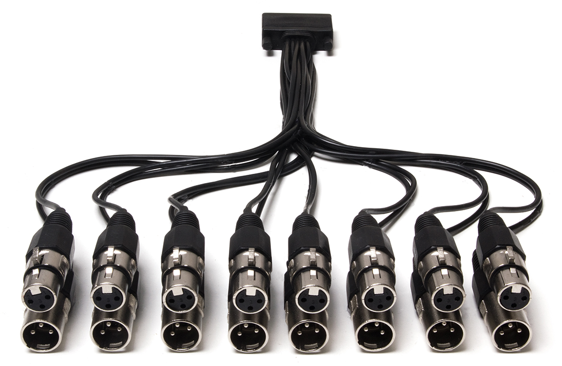 8 x XLR In/Out Kabel